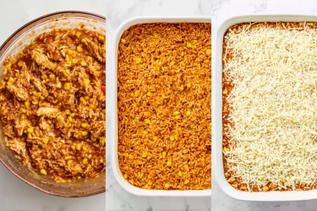 Chicken Enchilada Rice Casserole (Family Favorite)