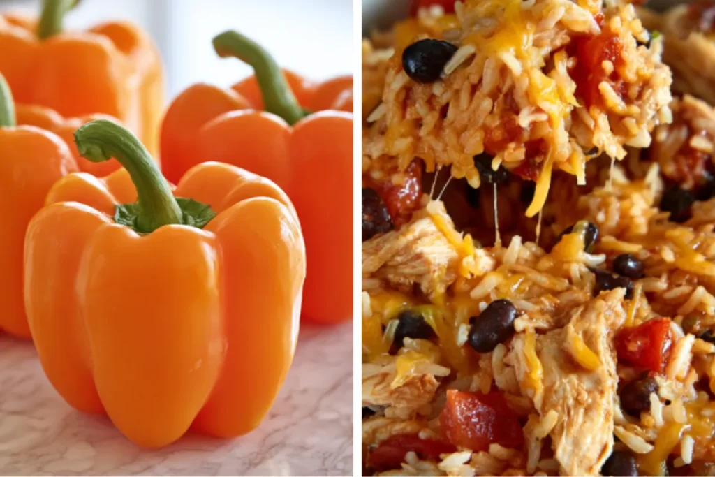 Chicken and Rice Stuffed Peppers Recipe