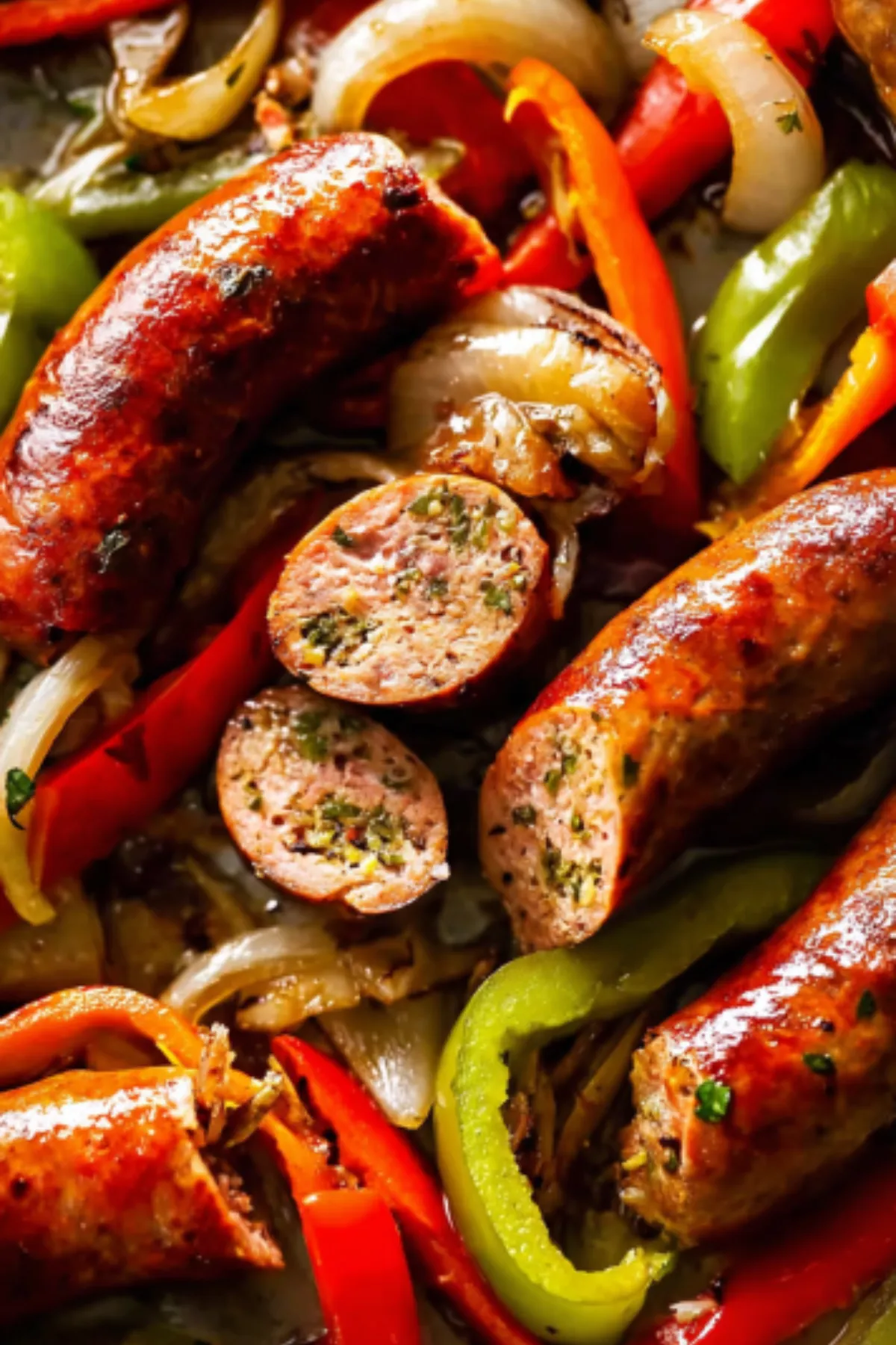 Easy Sausage, Peppers and Onions Sheet Pan Recipe