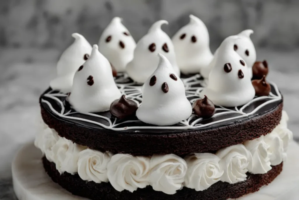 Ghost Meringues Recipe - Spooky Sweet Treats