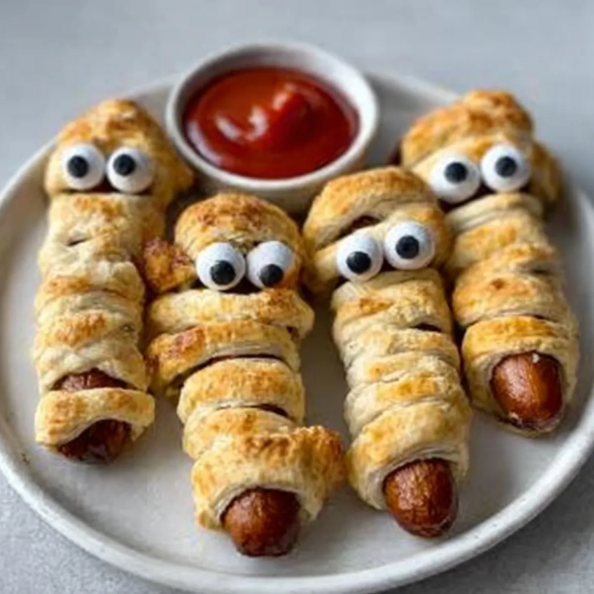 Sausage Mummies-Halloween Recipe