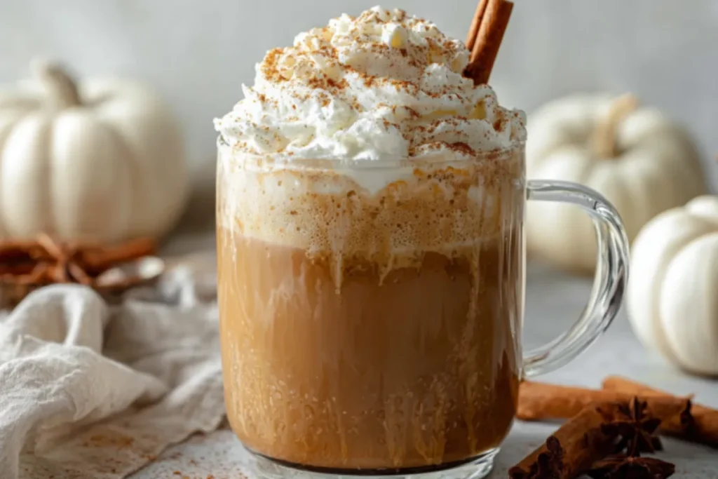 Healthy Homemade Pumpkin Spice Latte Recipe