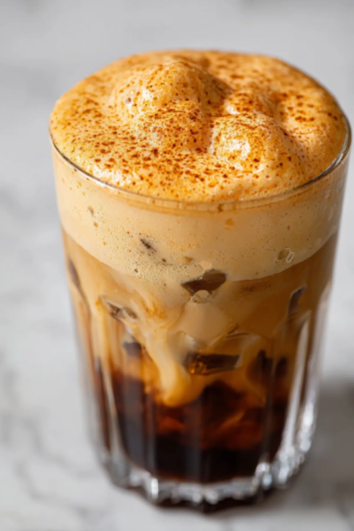 Homemade Pumpkin Cream Cold Foam - Starbucks Copycat