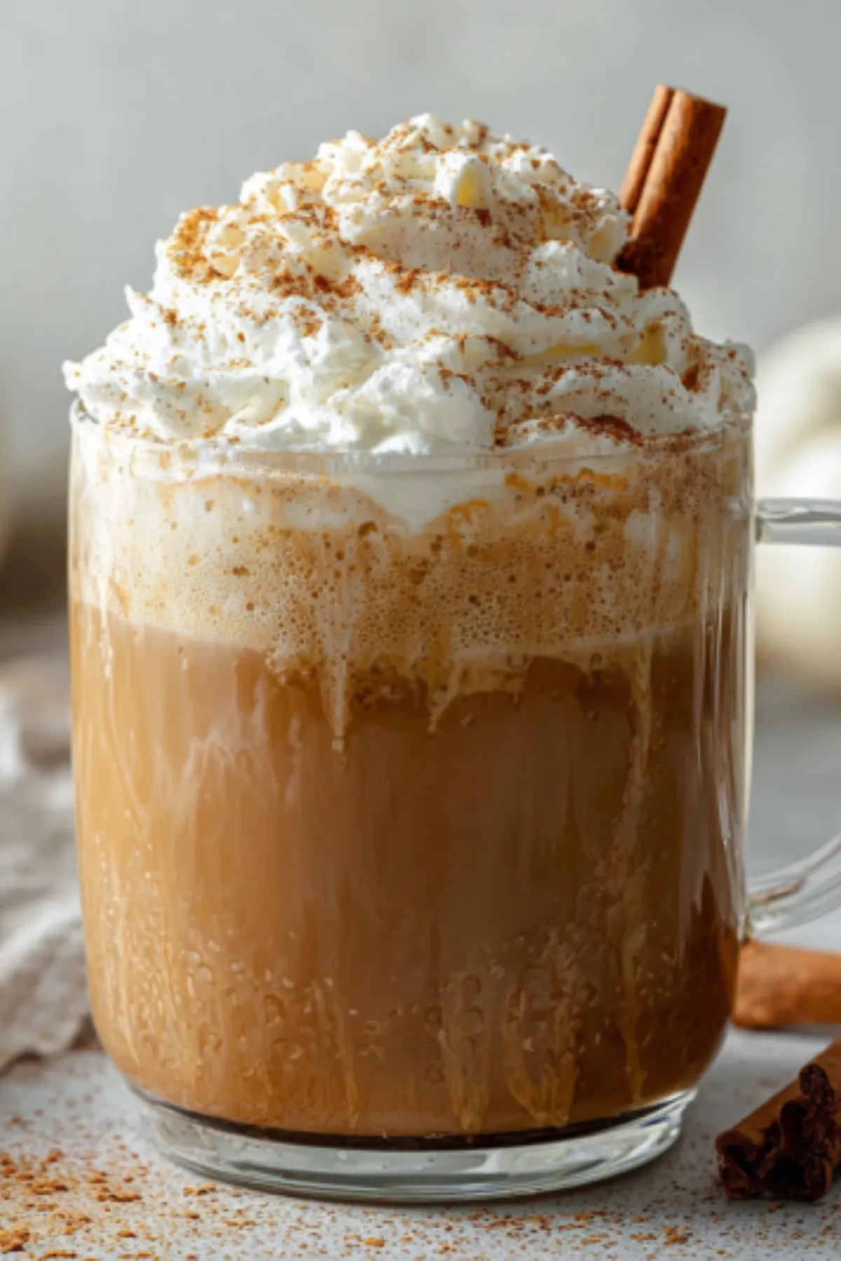 Homemade Pumpkin Spice Latte (Real Pumpkin)