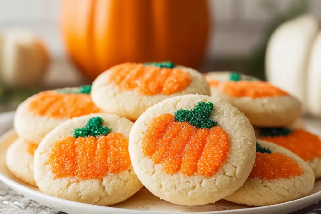 Homemade Pumpkin Sugar Cookies (Ready in 30 Minutes)