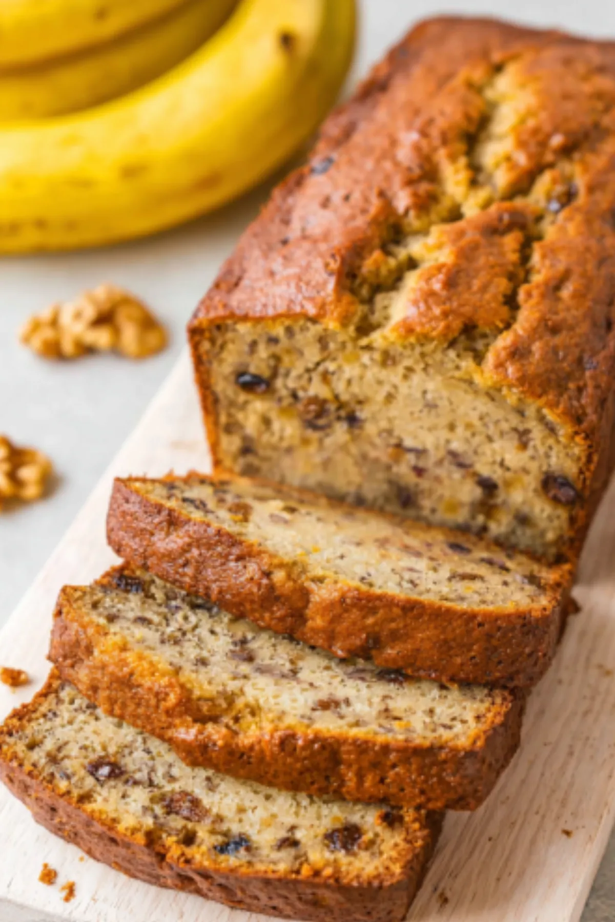 Moist Banana Bread Recipe - Ready in 1 Hour