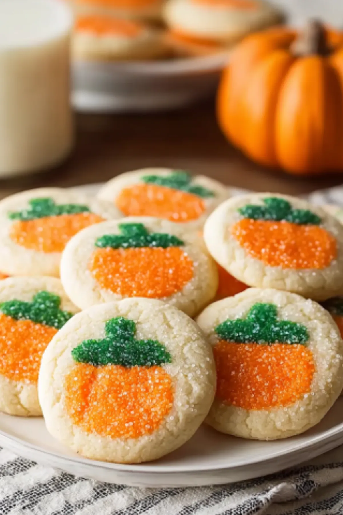 Quick Pumpkin Sugar Cookies Recipe (Make-Ahead Friendly)