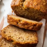 Two Bananas Banana Bread - No Butter Needed, Just 2 Bananas