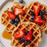 Best Cottage Cheese Waffles Recipe – Crispy, High-Protein