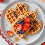 Easy Cottage Cheese Waffles Recipe