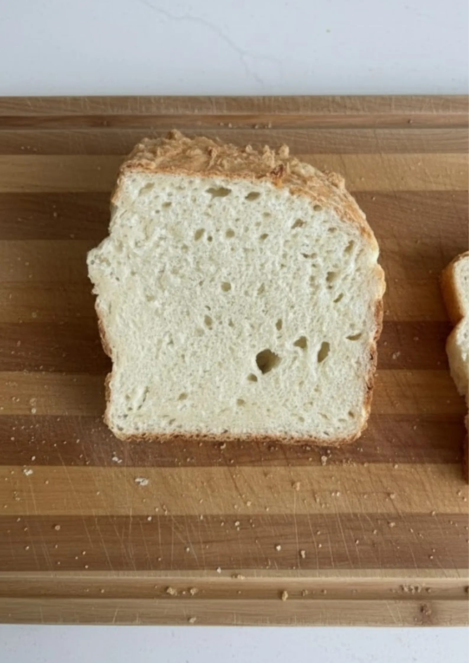 No Yeast Greek Yogurt Bread (5 Ingredients)