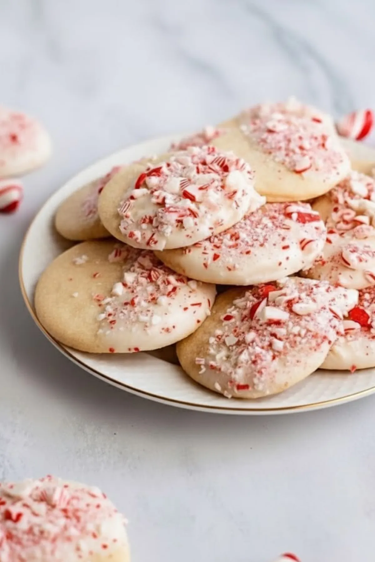 Butter Cookies Recipe Peppermint Holiday Treat