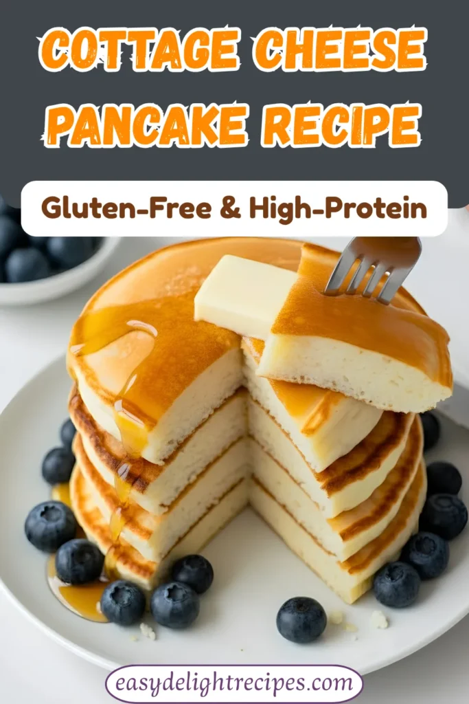 Cottage Cheese Pancake Recipe – Gluten-Free & High-Protein
