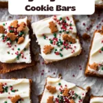 Easy Gingerbread Cookie Bars _ Best Chewy Christmas Dessert