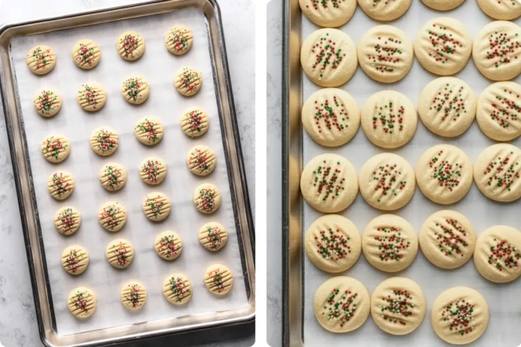 cooking Whipped Shortbread Cookies Step-by-Step