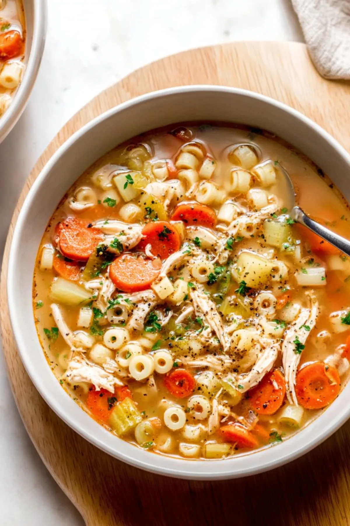 Carrabba's Copycat Chicken Soup (Family Favorite)