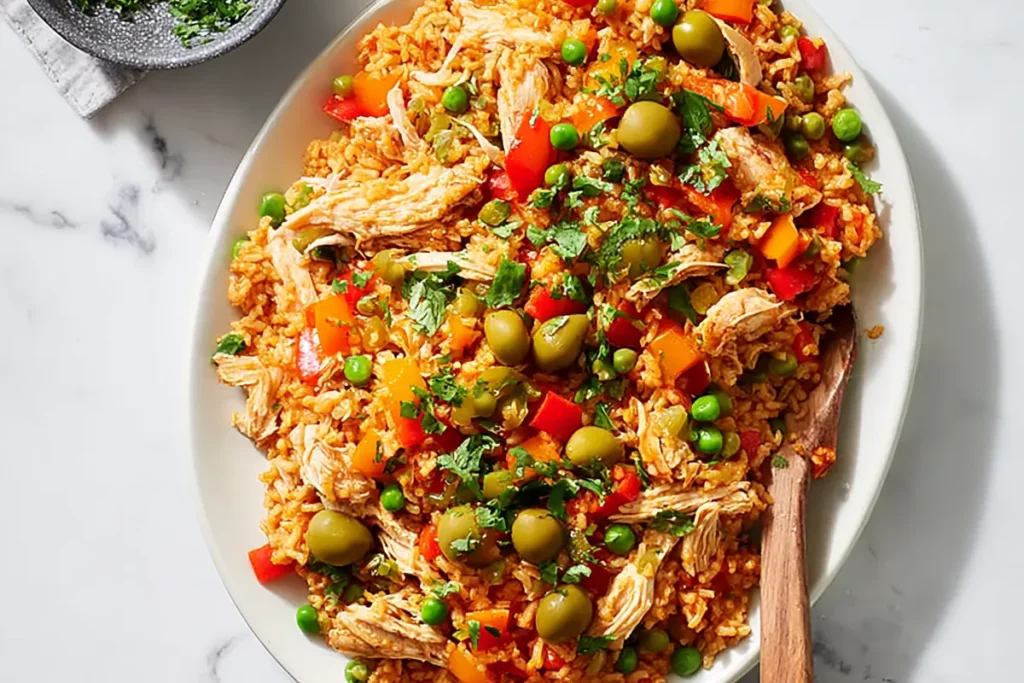 Delicious Slow-Cooker Arroz con Pollo for Busy Weeknights