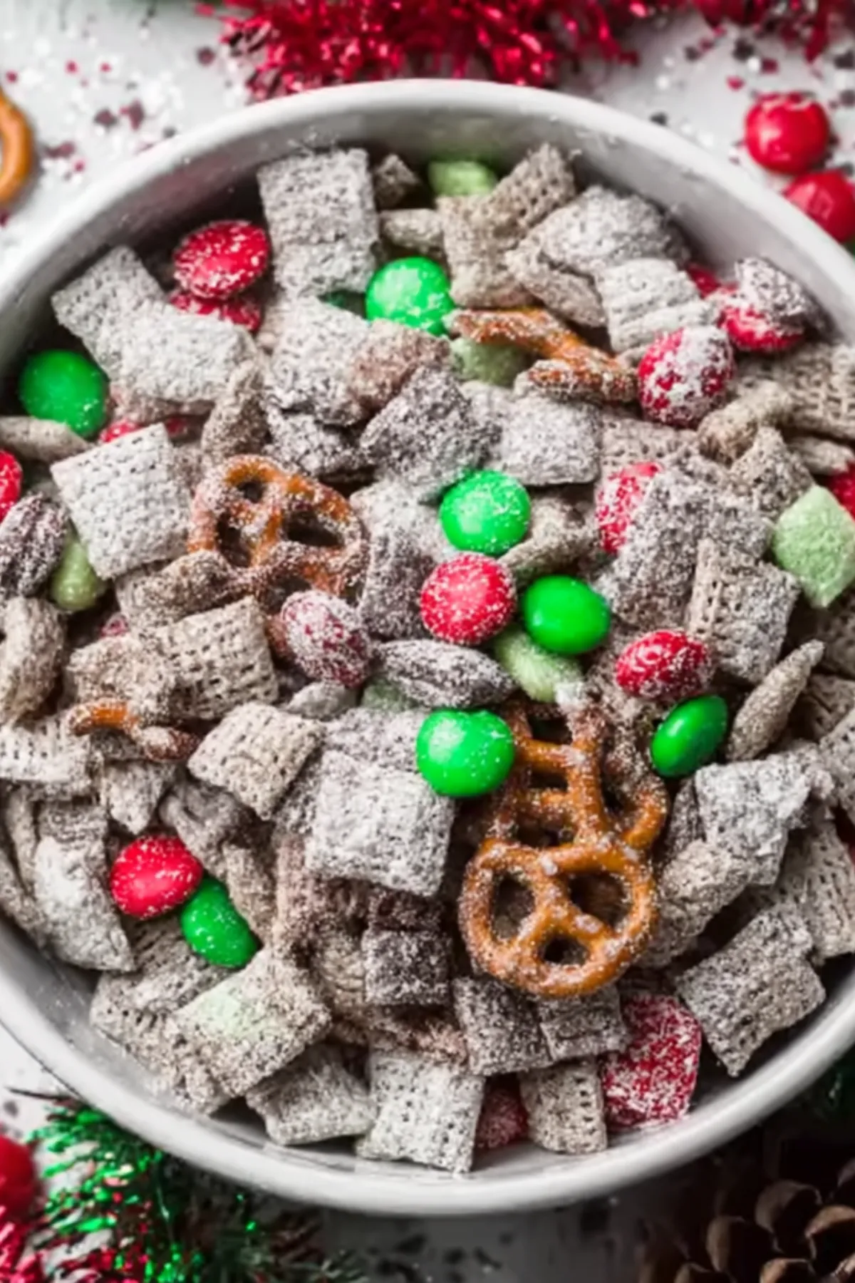 Gluten Free Reindeer Chow (Nut-Free & Delicious)