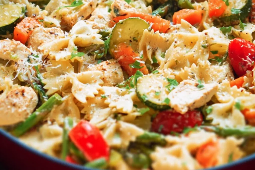 Quick Chicken Pasta Primavera Recipe