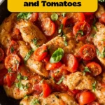 Skillet Chicken and Tomatoes Fresh Mediterranean _2_11zon