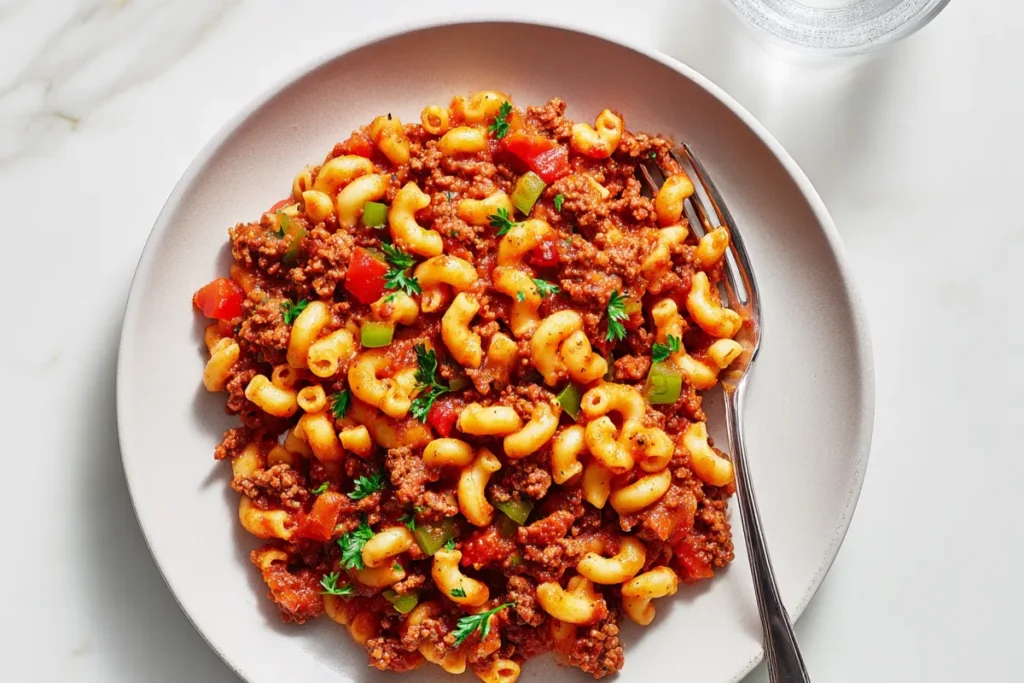 American Chop Suey - Best One Pot Dinner
