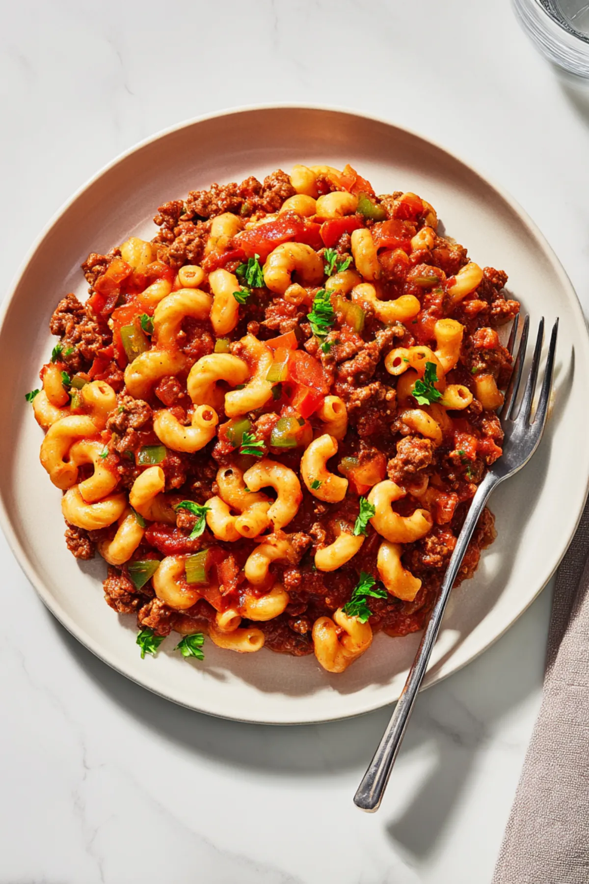 Classic American Chop Suey - Simple Ingredients