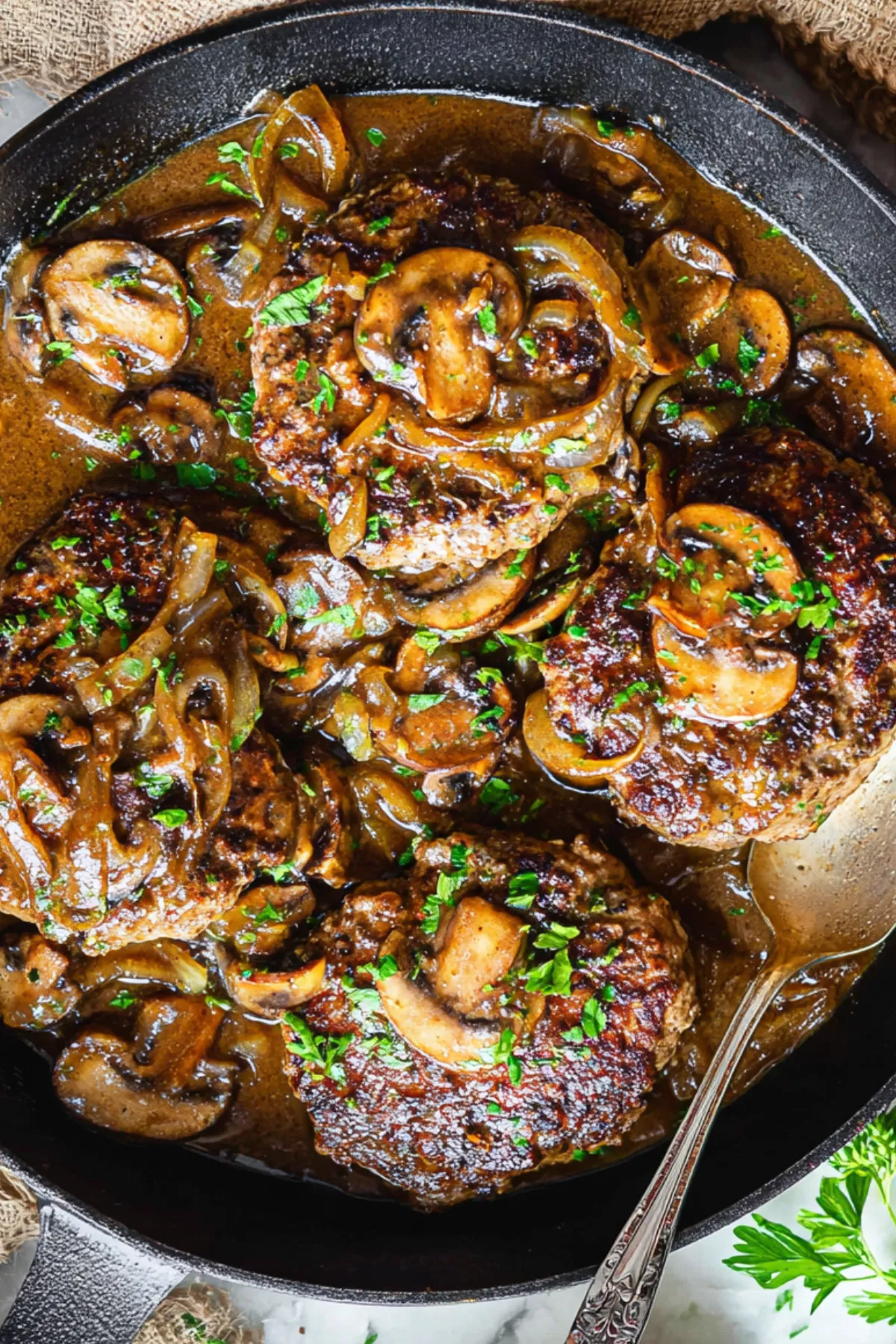 Classic Salisbury Steak - Family Favorite