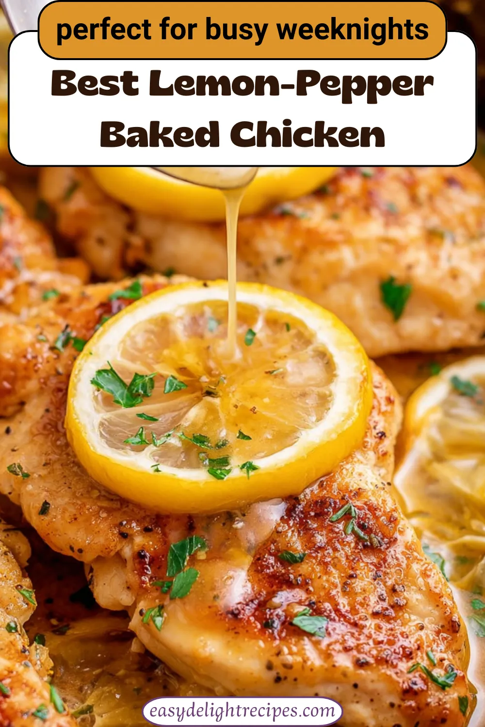 Best Lemon-Pepper Baked Chicken Easy Dinner Ready in 30 Minutes