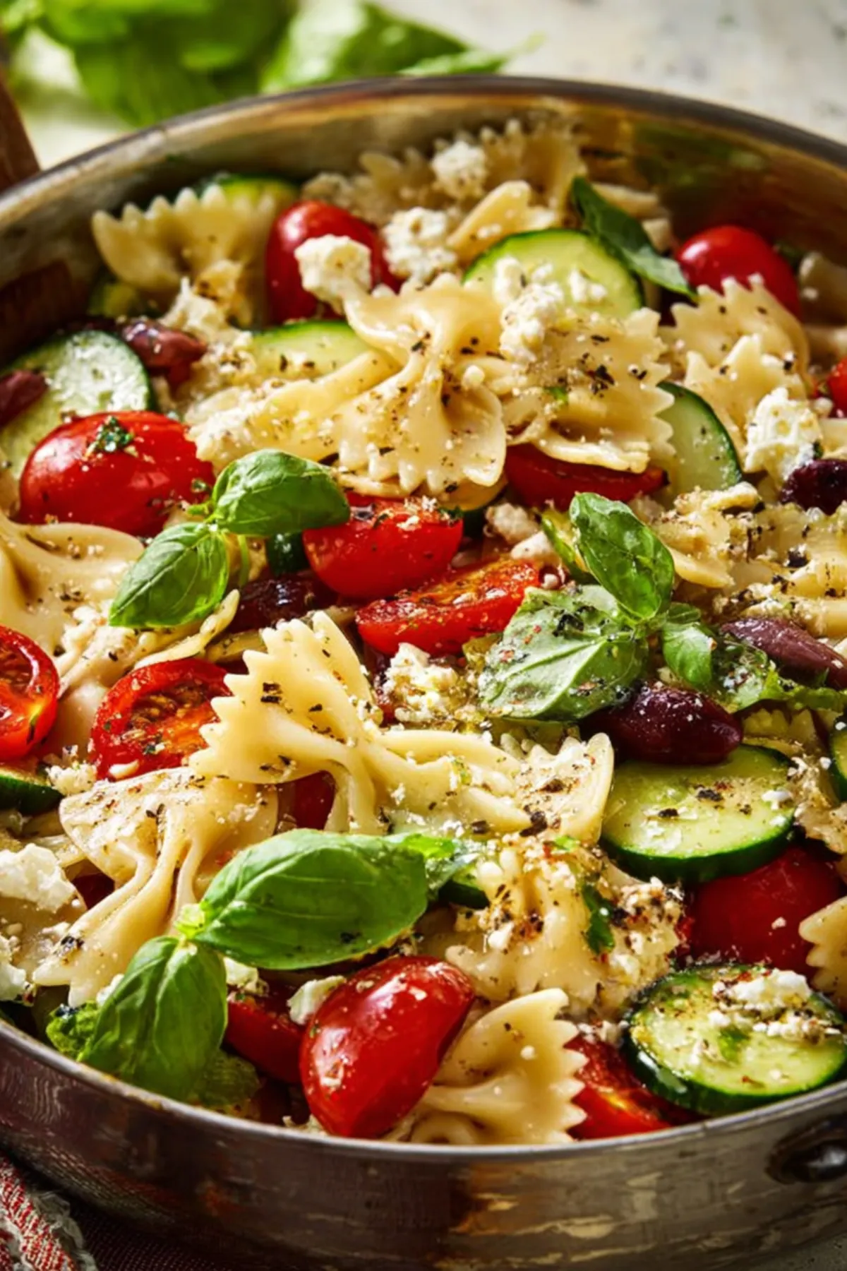 Nagi's Big, Easy Pasta Salad Ready In 1 Hour