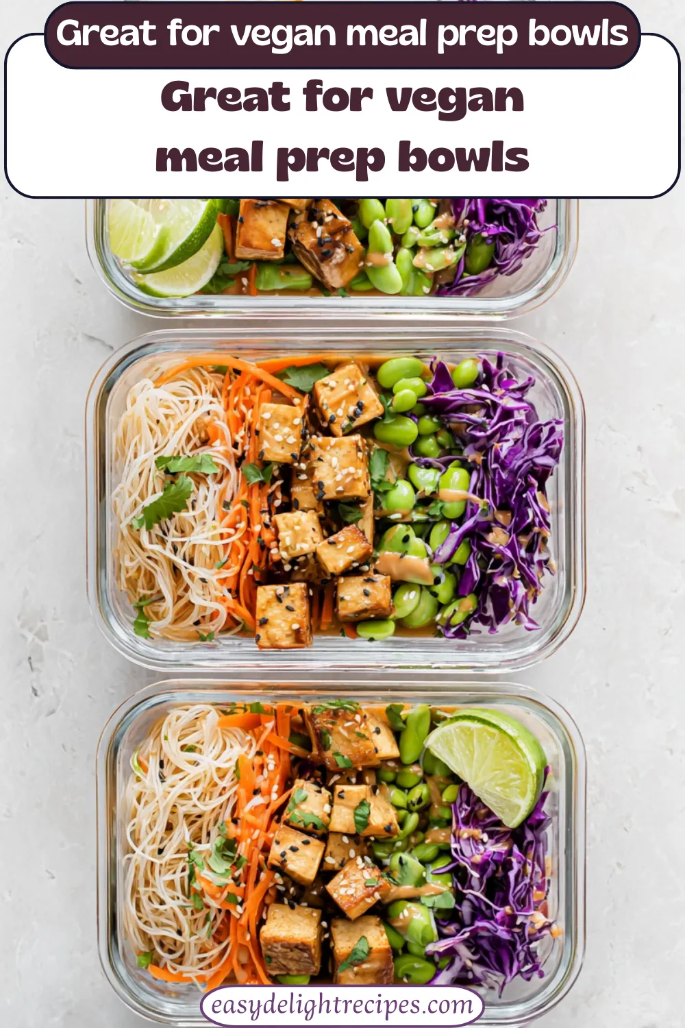 Best High Protein Vegan Meal Prep Bowl