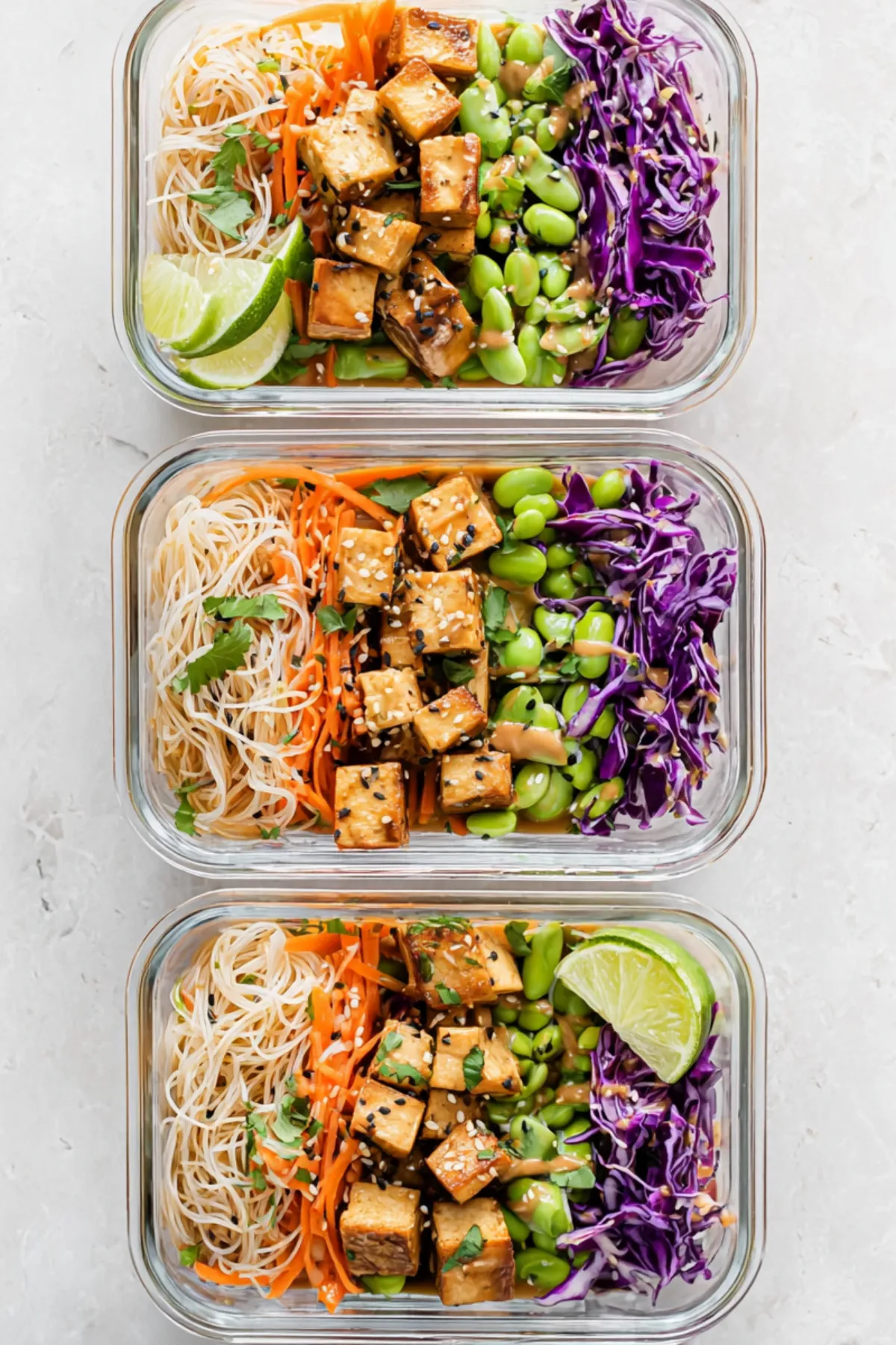 High Protein Vegan Bowl Meal Prep (Easy & Fresh)