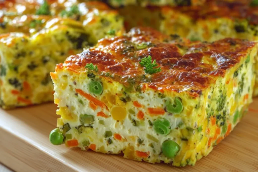 High Protein Veggie Slice With Cottage Cheese