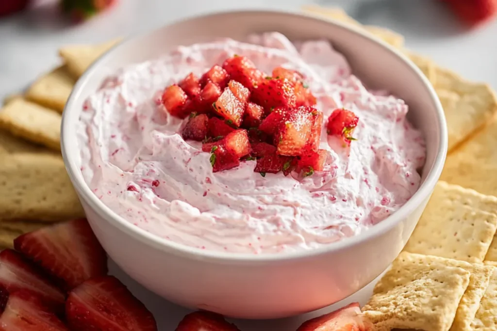 Strawberry Shortcake Dip (Best Party Dessert)