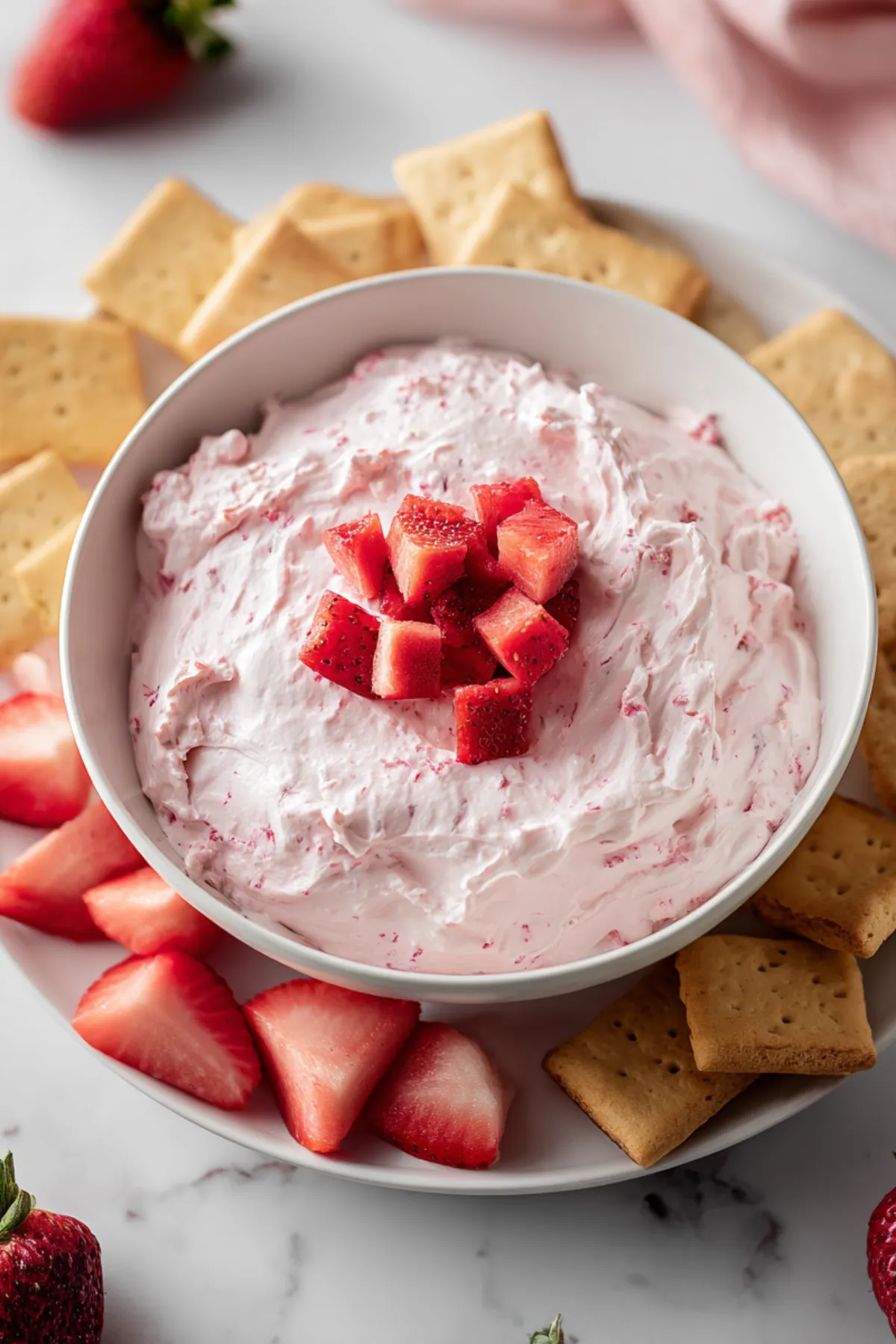 Strawberry Shortcake Dip Ready in Just 10 Minutes