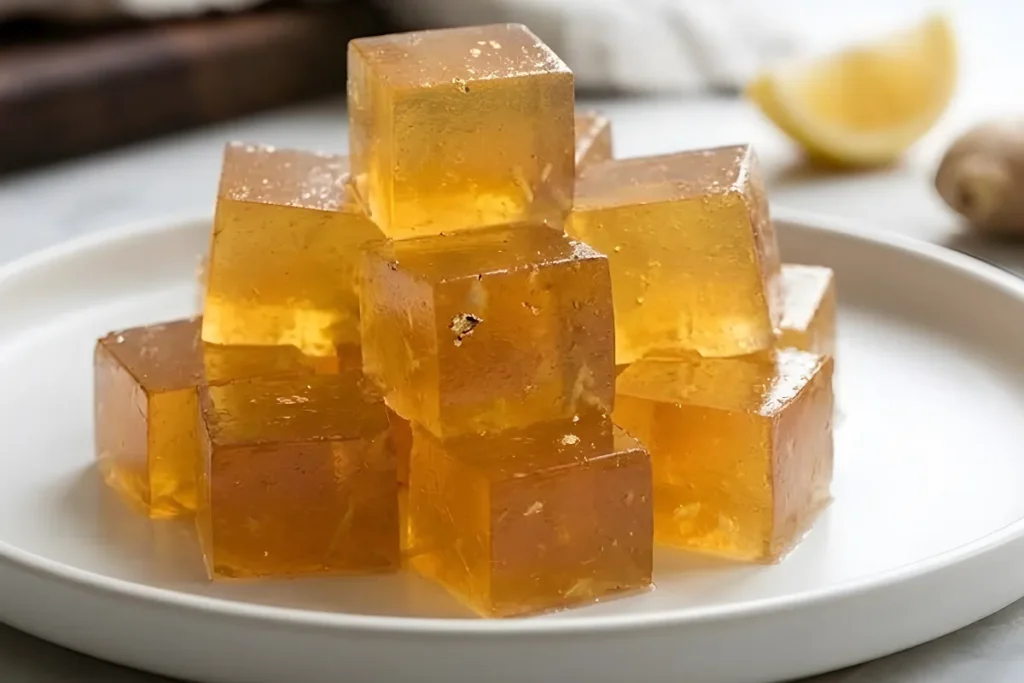 Easy Gelatin Green Tea Turmeric Ginger Recipe
