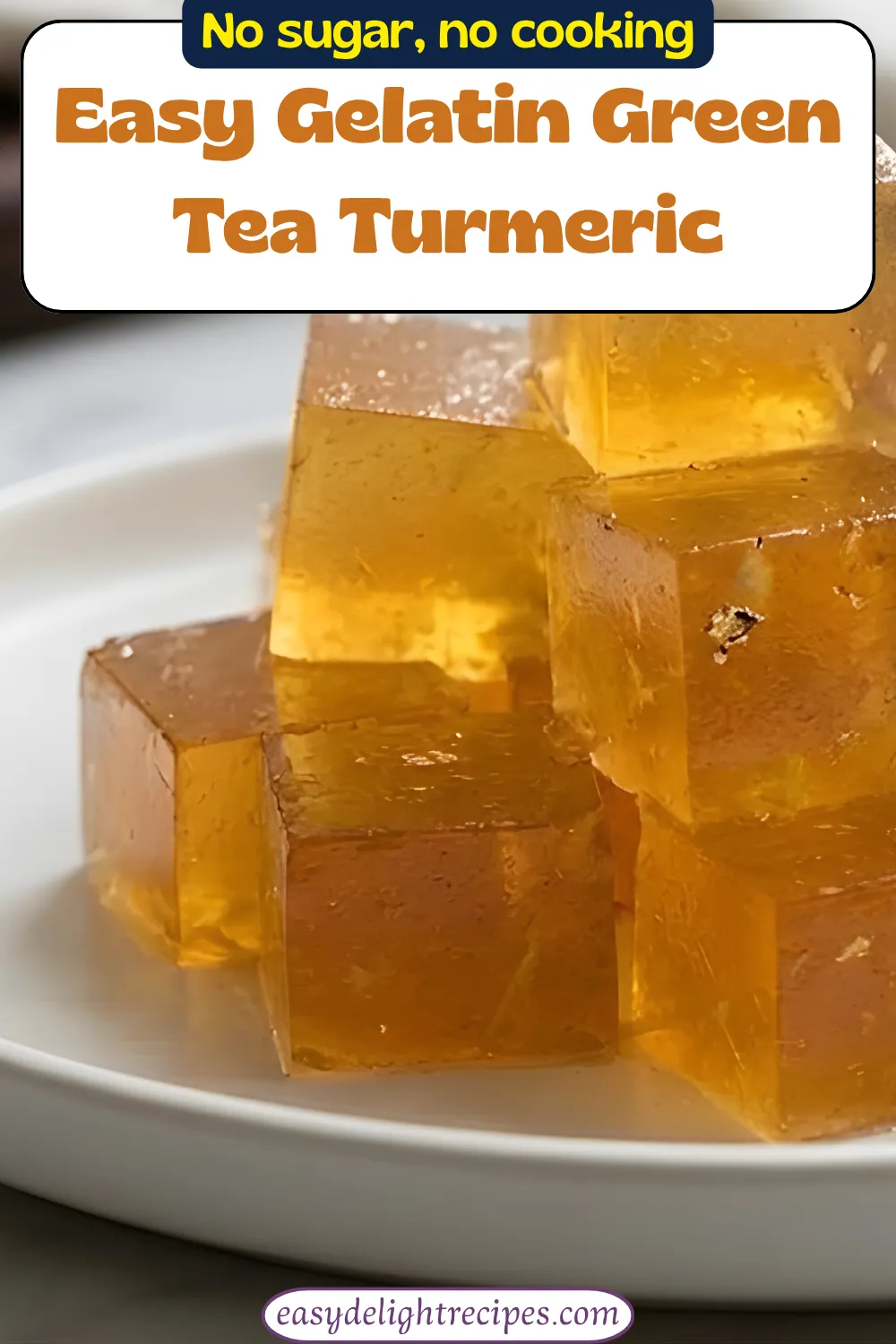 Easy Gelatin Green Tea Turmeric Ginger Recipe Ready In 5 Minutes
