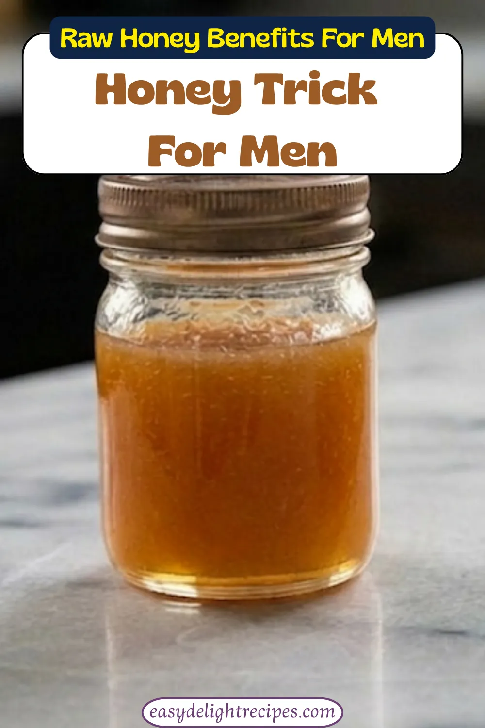 Honey Trick For Men The Best 3-Ingredient Natural Energy Blend