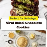 Viral Dubai Chocolate Cookies Ready in 30 Minutes