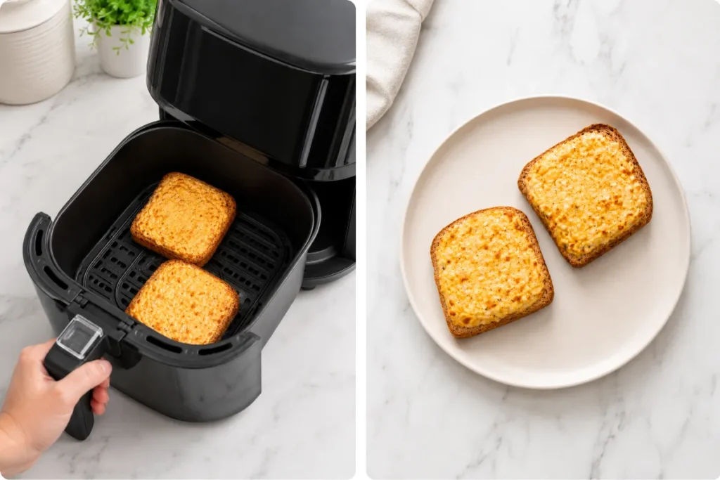 Cottage Cheese Toast_ Quick Air Fryer Breakfast