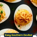 Easy boiled eggs with paprika recipe ready in 20 minutes for Pinterest