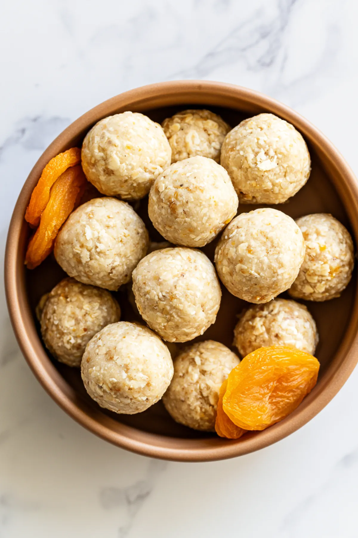 low sodium cashew apricot energy balls