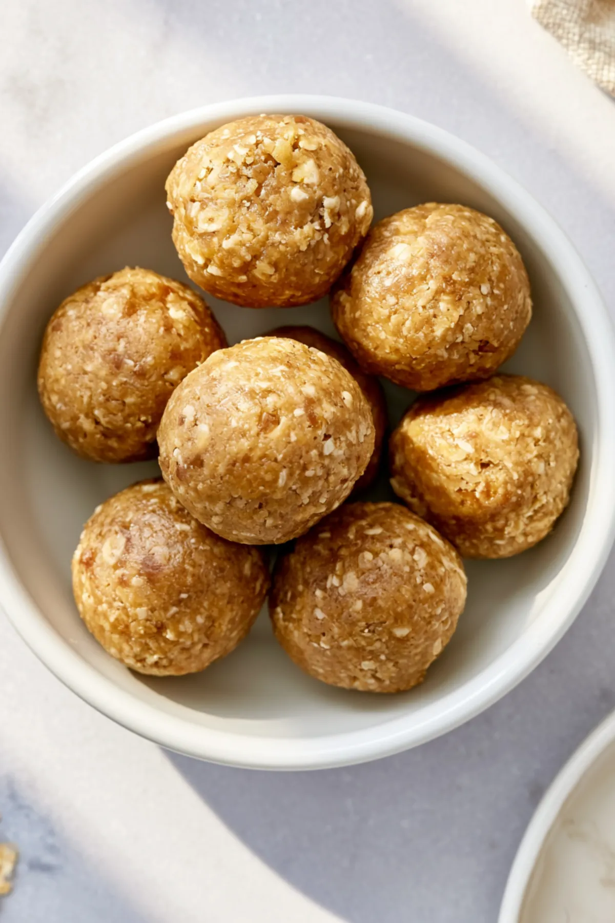 Low sodium peanut butter oat balls