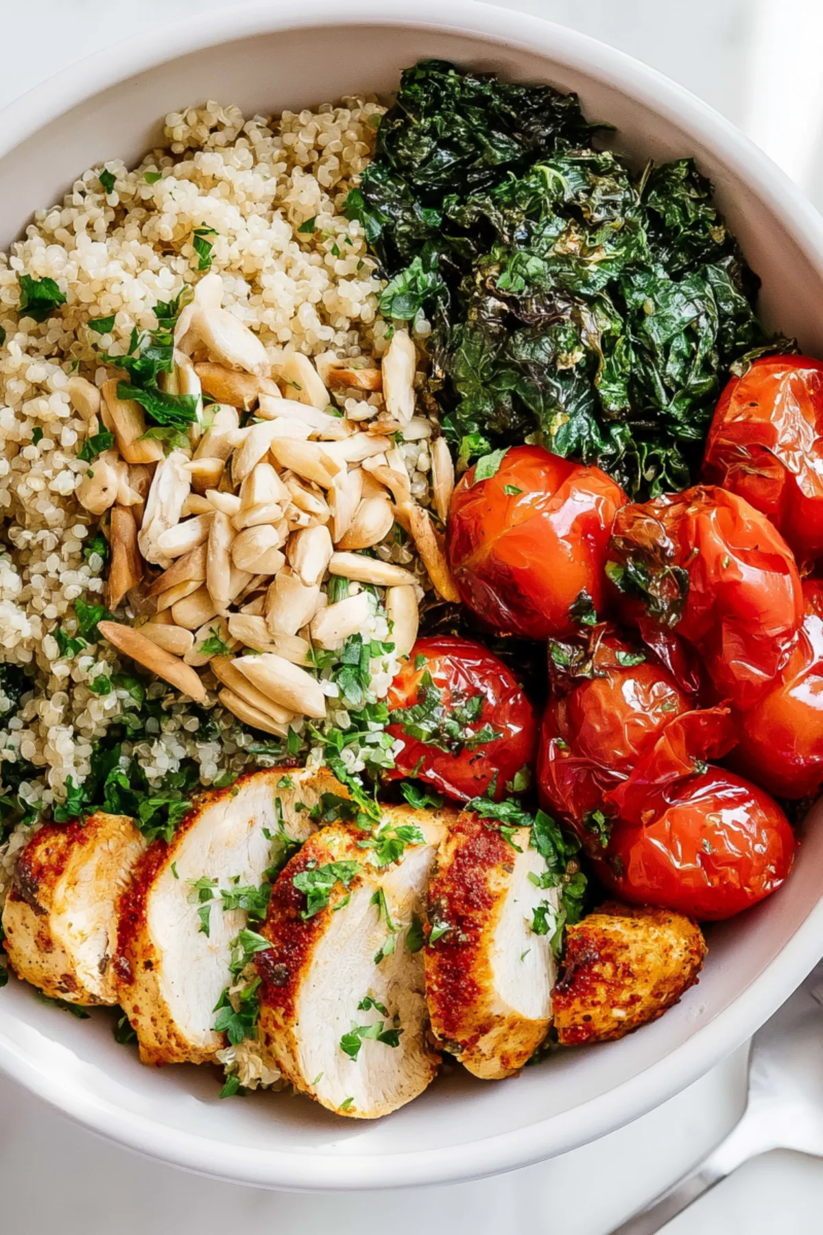 Low Salt Chicken Quinoa Bowl